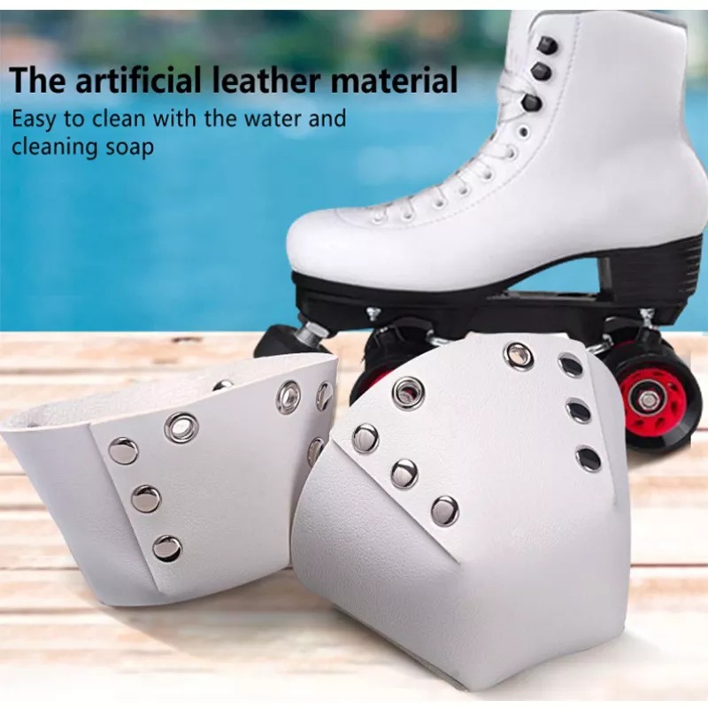 New PU Leather Toe Guard Protectors Con lăn Skate Cap Giày Cover đầy màu sắc
